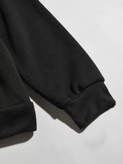 Men's Hoodie "LOS ANGELES" Print Long Sleeve Pocket Drawstring Casual Pullover Sweatshirt Top