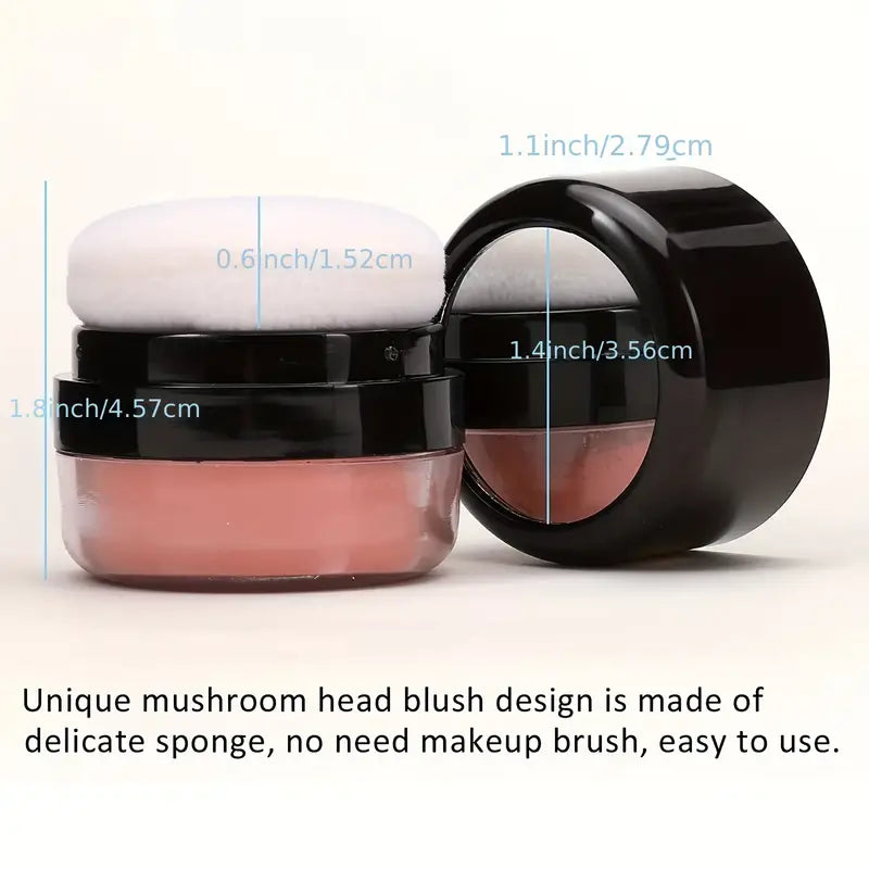 Glow Up with Our 3D Contouring Powder Blush: Highly Pigmented, Long-Lasting, and Easy to Blend!