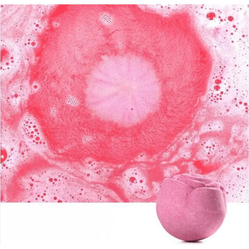 6pcs, Pink Rose Flower Essential Oil Bath Salt Set, Cleansing Skin Softening Cuticle Foot Soak Ball