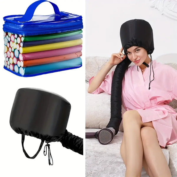 42-Piece Hair Styling Set: Flexible Curling Sticks & Hair Dryer Bonnets for Women & Girls