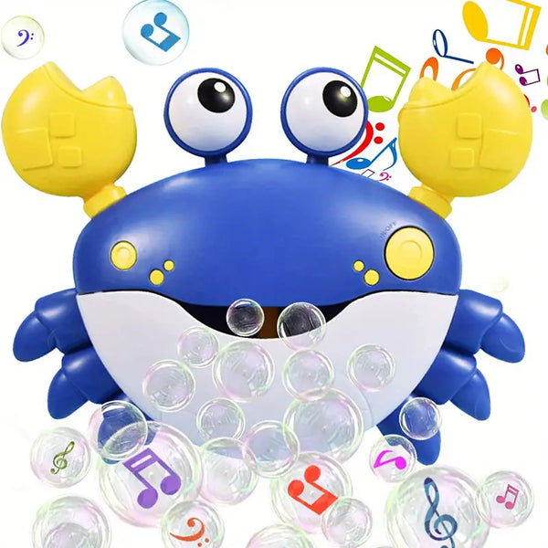 Crab Bath Bubble Maker For Bathtub, Baby Bath Toys For Toddlers 1-3, Bubble Machine