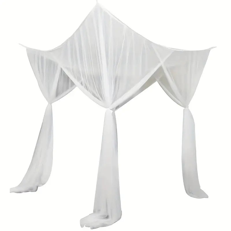 Create a Serene Sleep Sanctuary with this Large Mosquito Net Bed Canopy