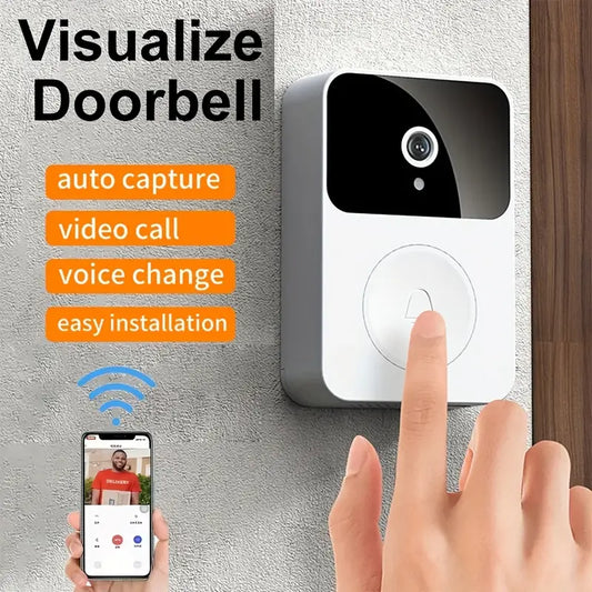 Wireless Video Doorbell With Camera
