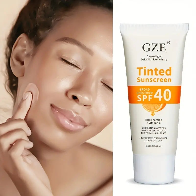 Tinted Sunscreen With SPF Hydrating Mineral Sunscreen