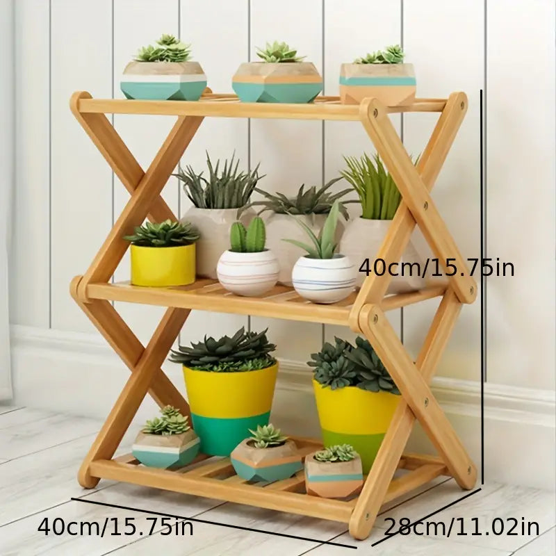 1 Set, 3-story Flower Rack, Indoor Living Room, Floor Standing Flower Pot Rack, Green Pineapple And Succulent Balcony Decoration Shelf Assembly
