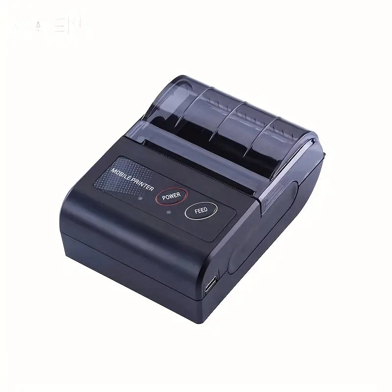58mm Handheld Receipt Printer, USB Connection Label Makers Thermal Portable