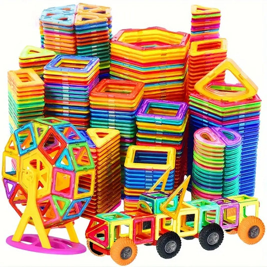 Magnet Toys, Big Ruler Magnetic Building Blocks For Kids, Design Construction Toys For Kids.