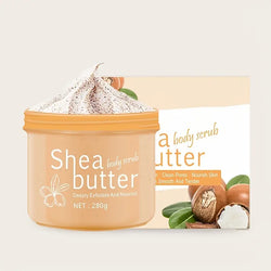 Shea Butter Body Cleansing Exfoliating Scrub 280g, For Men And Women Daily Body Care