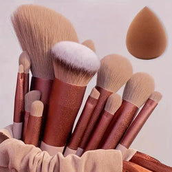 14Pcs Makeup Brush Set Soft Fluffy Professional Cosmetic Foundation Powder Eyeshadow Kabuki Blending Make Up Brush Beauty Tool