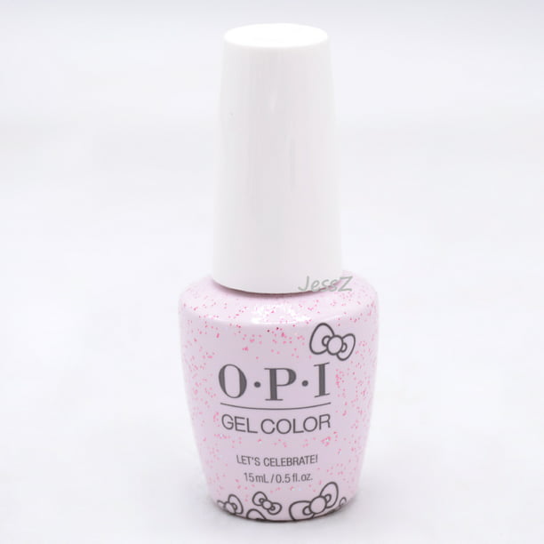 OPI Gel Polish 2019 Hello Kitty Holiday Collection HPL03 Let's Celebrate 0.5 oz