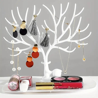 Gorgeous Deer Design Jewelry Storage Rack - Perfect Gift for Women and Girls!