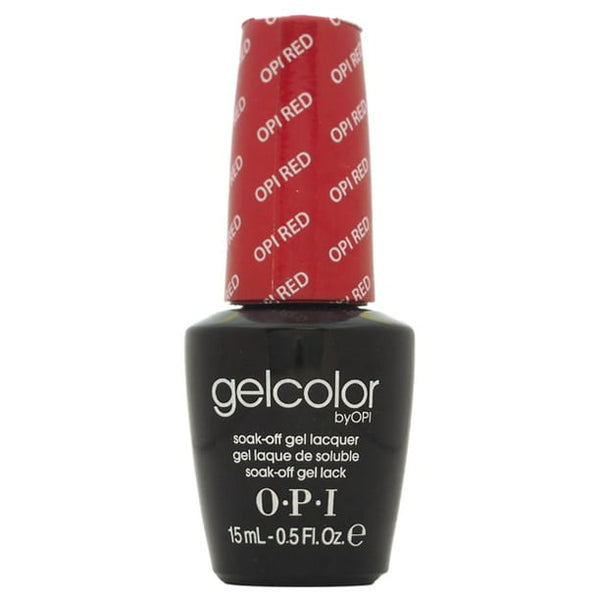 OPI GelColor Gel Nail Polish, OPI Red, 0.5 Fl Oz