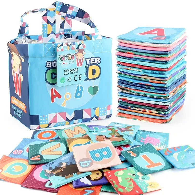Baby Cloth Book Early Teaching Baby Can Not Tear Bad Can Bite Three-dimensional Cognition 6-12 Months Children's Educational Toys