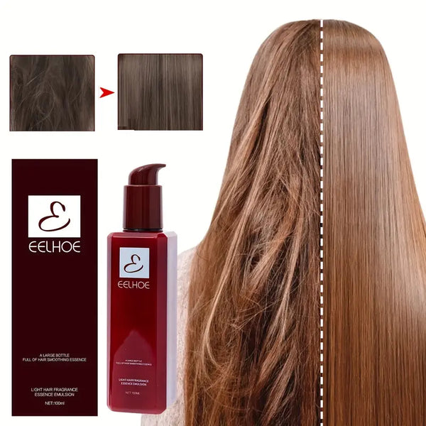 100ml Hair Smoothing Essence: Repair Split Ends, Moisturize Fluffy Hair & Thicken Hair - Hair Care Serum
