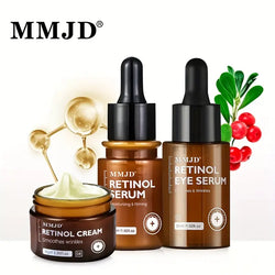 1 Set Retinol Face Cream, Retinol Face Serum, Retinol Eye Serum, Daily Skin Care Retinol Set
