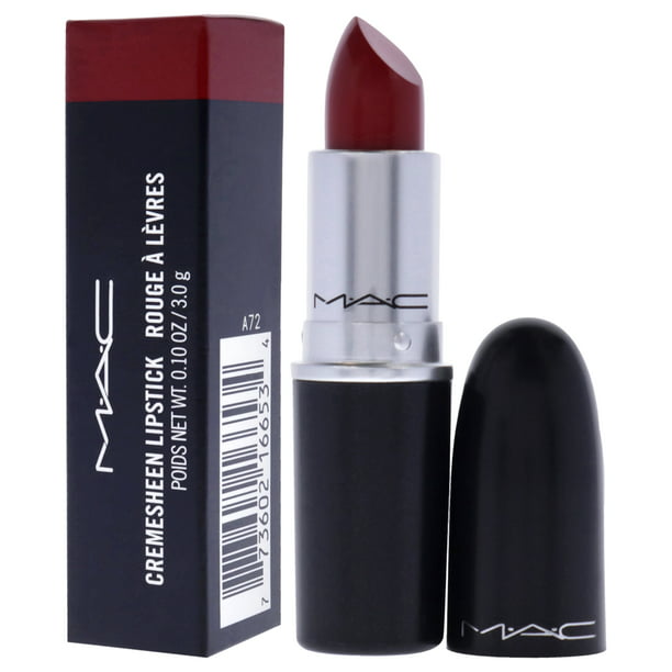 MAC Cremesheen Lipstick - Brave Red , 0.1 oz Lipstick