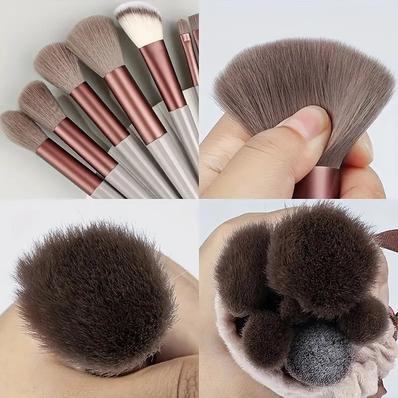 14Pcs Makeup Brush Set Soft Fluffy Professional Cosmetic Foundation Powder Eyeshadow Kabuki Blending Make Up Brush Beauty Tool