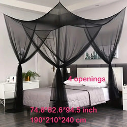 Create a Serene Sleep Sanctuary with this Large Mosquito Net Bed Canopy