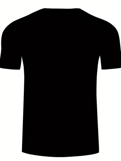 Men's Faux Tuxedo Print T-Shirt.