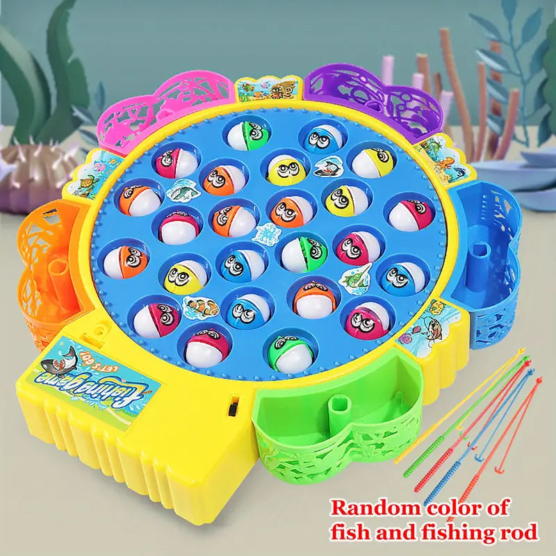 Baby Early Education Toys Electric Puzzle Girl Boy Kitten Fishing 2 Sets 1-3 Children 4-5-6 Years Old Children