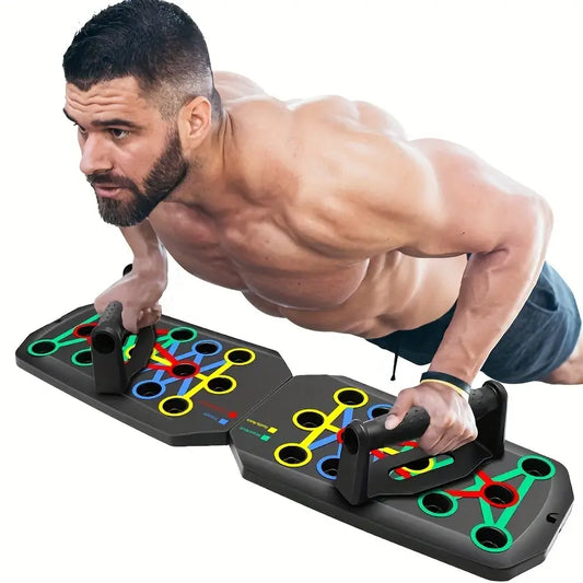 Push Up Board, Multi-Functional Home Workout Equipment.