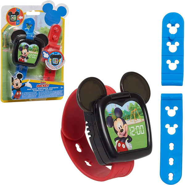 Just Play Disney Junior Mickey Mouse Funhouse Smart Watch for Kids, Toddler Watch, Toy with Lights and Sounds