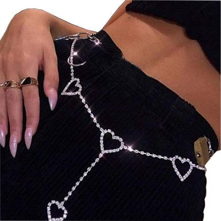 Chain Belt for Women, Multilayer Waist Chain Adjustable Metal Long Tassel Waistbands for Dress Coat Jeans