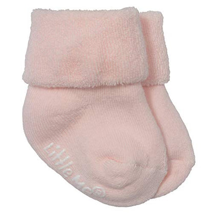 Little Me Baby Gift Set 5 Piece Bib Burp Cloth Hat Mittens Socks