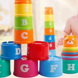 Baby Toys 12-18 Months Toddler Toys Age 1-2 Rainbow Stacking Cups