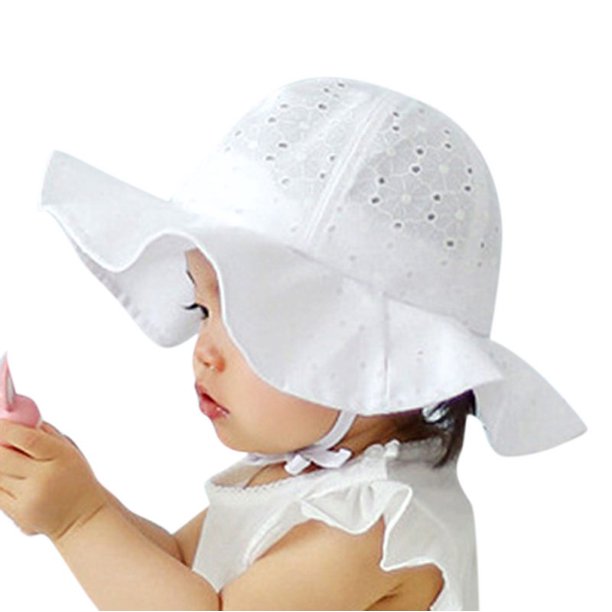 Baby Girls Toddler Infant Outdoor Bucket Sun Hat Beach Bonnet Cap Hats