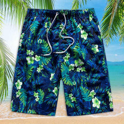 Danhjin Men's Swim Trunks Quick Dry Beach Shorts with Mesh Lining Swimwear Bathing Suits Print Beer Festival Beach Casual Trouser Shorts (Regular & Extended Sizes) - Summer Savings Clearance