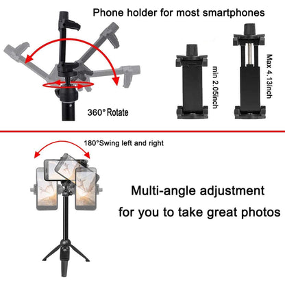 40'' Phone Tripod for iPhone with Wireless Remote, Extendable Selfie Stick Tripod Compatible with iPhone 13 12 11 pro Xs Max Xr X 8Plus 7, Android, Samsung Galaxy S20 S10 and More