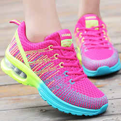 Tvtaop Fashion Sneaker for Women Breathable Athletic Air Cushion Running Shoes Lightweight Sport Gym Walking Shoes