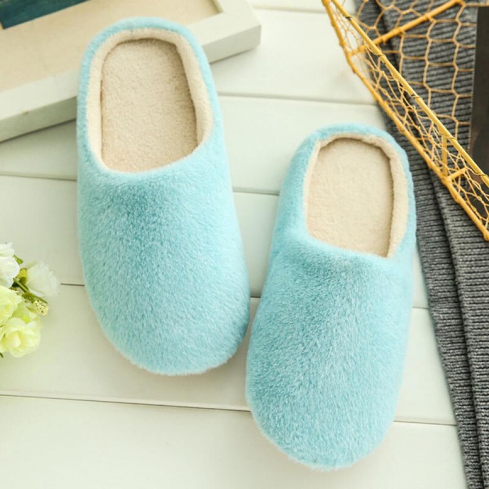 Clearance! Women Winter Warm Ful Slippers Women Slippers Cotton Sheep Lovers Home Slippers Indoor House Shoes Woman 37-43