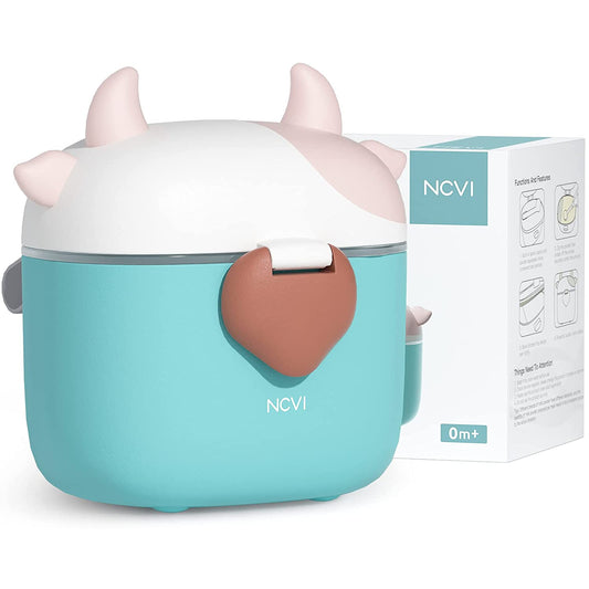 NCVI Baby Formula Dispenser with Scoop and Leveller, Portable Container
